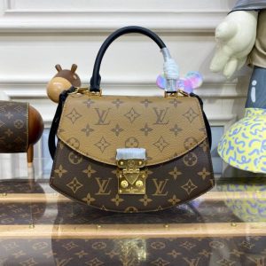 Reverse Canvas Shoulder Bag