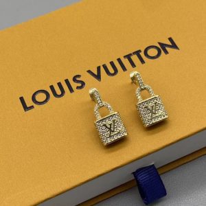 Lock -Shaped Earrings