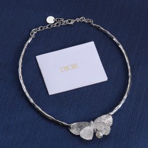 Silver Butterfly Necklace