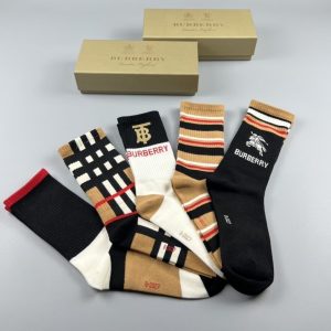 Trendy Knit Cotton Socks Set