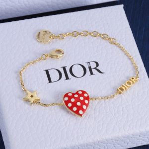 Heart Strawberry Tassel Bracelet