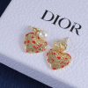 Heart pendant earrings