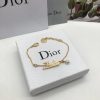 Gold letter bracelet