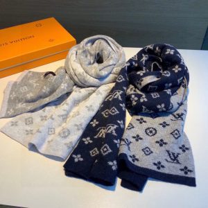Classic double-sided jacquard scarf 30*180cm