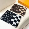 Classic double-sided jacquard scarf 180*32cm