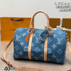40cm denim travel bag