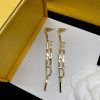 Alphabet Logo Earrings Classic