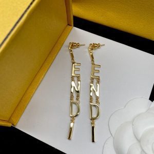 Alphabet Logo Earrings Classic