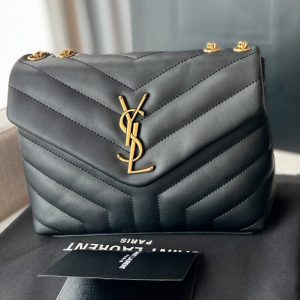 Small Chain Bag In Leather
