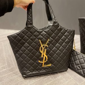 Gold Maxi Shopping Bag