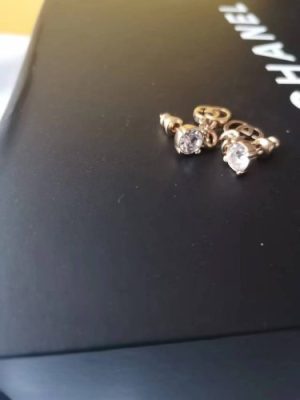 Masonry Letter Pendant Earrings photo review