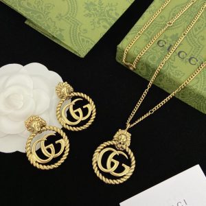 Golden Necklace Earring Sets