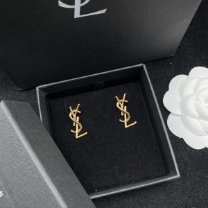 Letter Logo Earrings