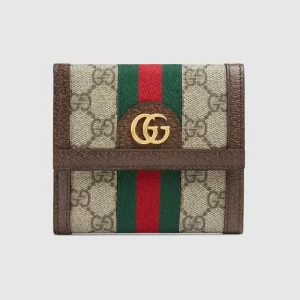 Green/Red Leather Wallet