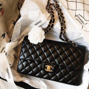 Lambskin Black Shoulder Bags