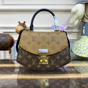 Reverse Canvas Shoulder Bag