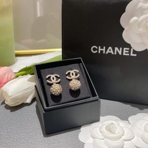 Diamond-Encrusted Earrings