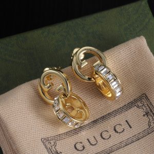 Crystal Diamond Earrings
