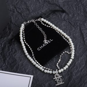 Pearl Diamond Necklace