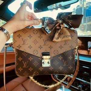 Womens Blocked Postman Bag