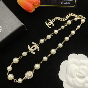 New Diamond Pearl Necklace
