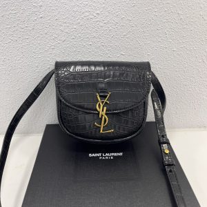 Golden Logo Saddle Bags