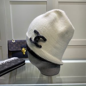 70% Wool 30% Rabbit Hair Knit Hat