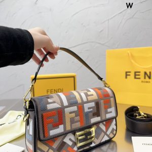 Colored Embroidery Fascist Bags