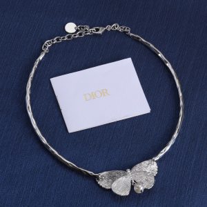 Silver Butterfly Necklace