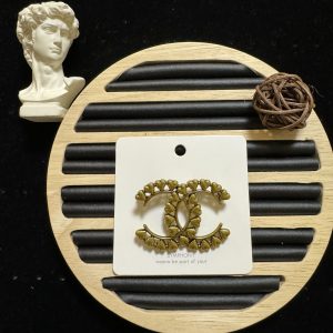 Bronze Heart brooch
