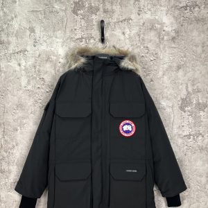 Classic Parker Black Down Jacket