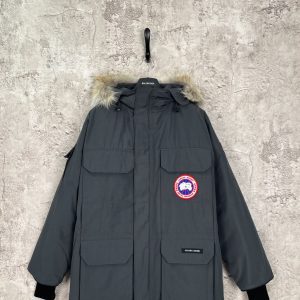 Classic Parker Graphite Down Jacket