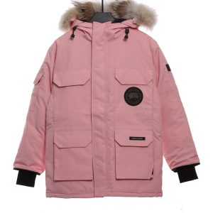 Classic Parka Pink Down Jacket