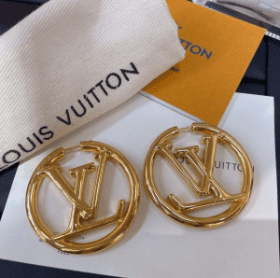 4cm Classic Letter Earrings