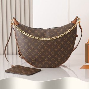Half-moon smiley face underarm bag