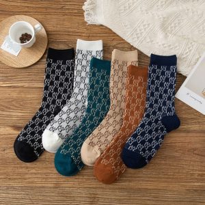 Women’s Letter Fashion Sports Set Socks