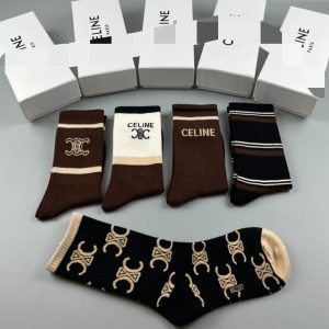 Trendy Knit Cotton Socks Set