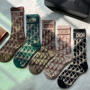 Trendy Knit Cotton Socks Set
