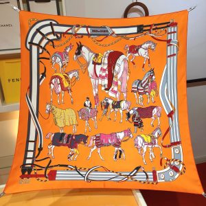Fashion silk scarf 90*90