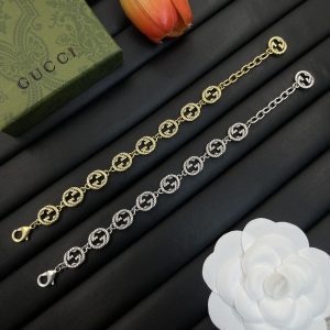 Letter hollow bracelet