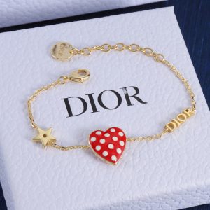 Heart Strawberry Tassel Bracelet
