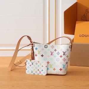White bucket bag 18*12*16cm