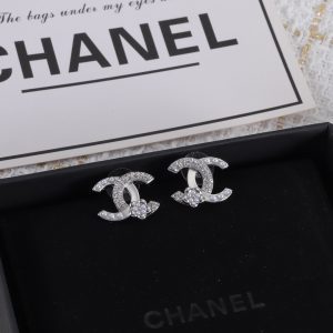 Silver Pearl Diamond Petal Stud Earrings
