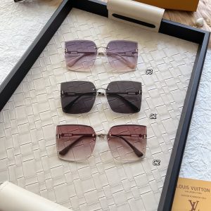 Women’s fashionable large frame sunglasses