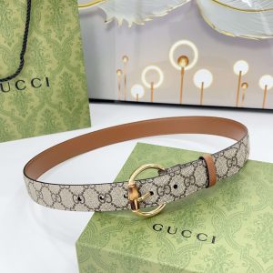 Summer hot style old flower first layer leather belt 3.0cm