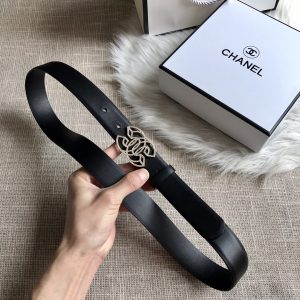 Summer hot-selling top-grain leather belt 3.0cm