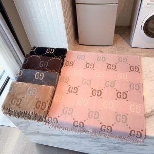 Classic double-sided jacquard scarf 60*200cm